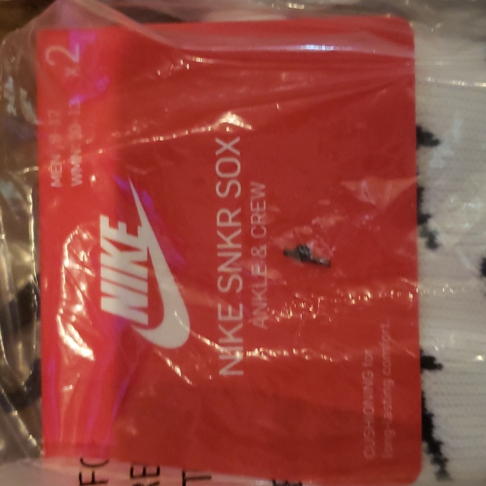 NIKE Sneaker Socks - Still in packs, never opened,  size L (9-12) - Picture 3 of 5